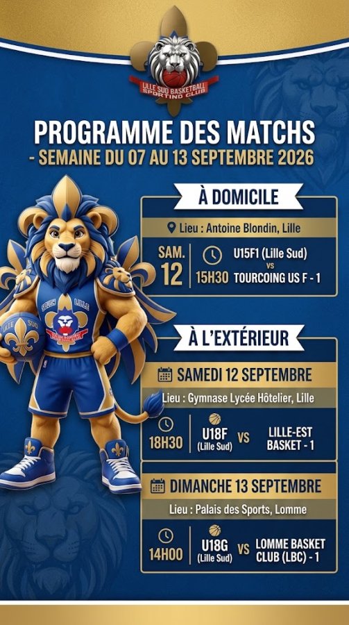 Match de la semaine